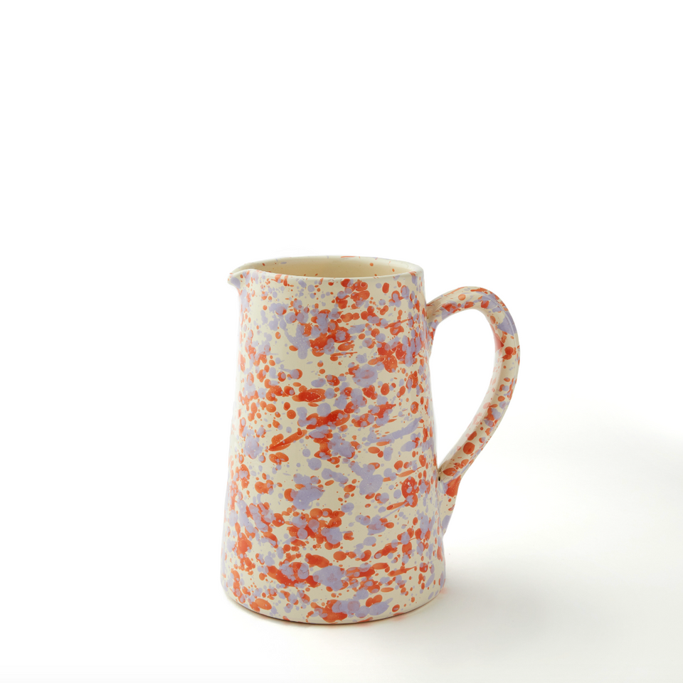 CNF Splatterware Pitcher