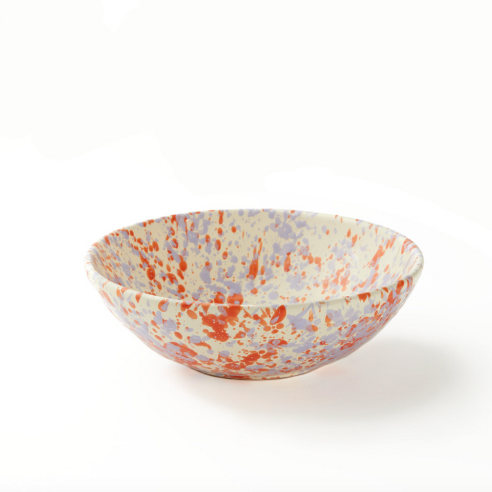 CNF Splatterware Vegetable Bowl