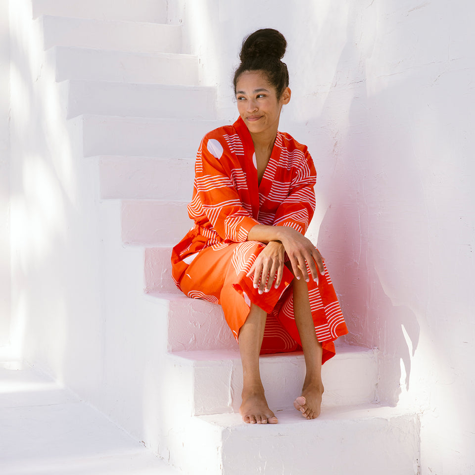 Sidewinder Robe | Poppy