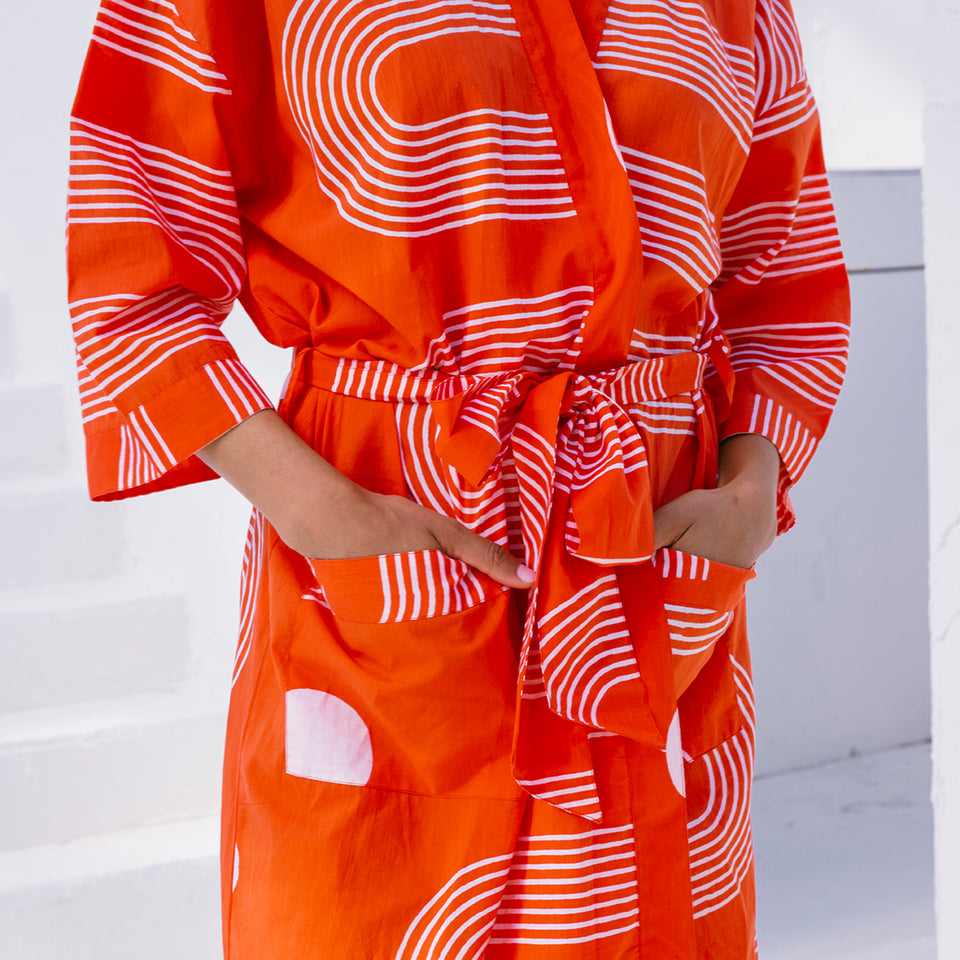 Sidewinder Robe | Poppy