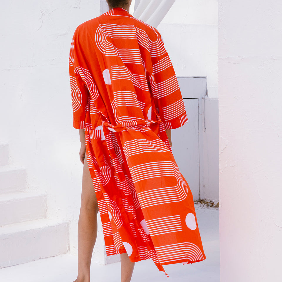 Sidewinder Robe | Poppy