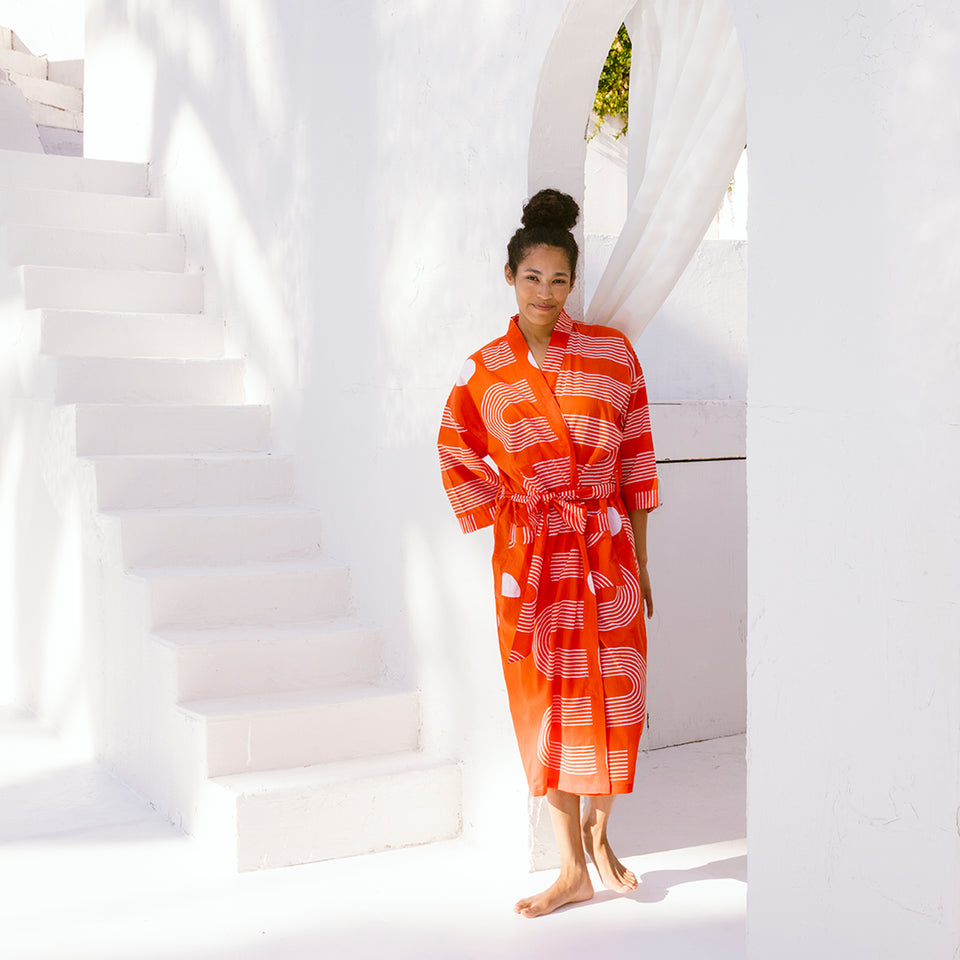 Sidewinder Robe | Poppy