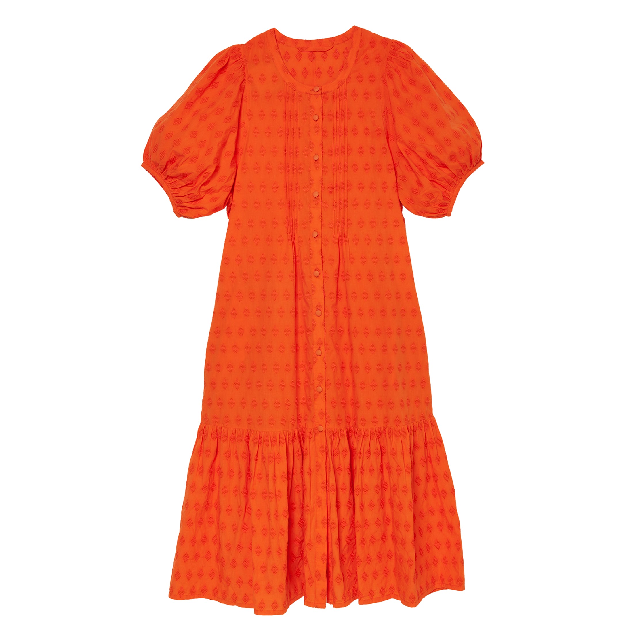 papaya midi dress August Dress