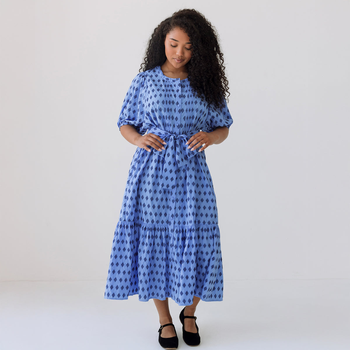 August Dress | Sapphire