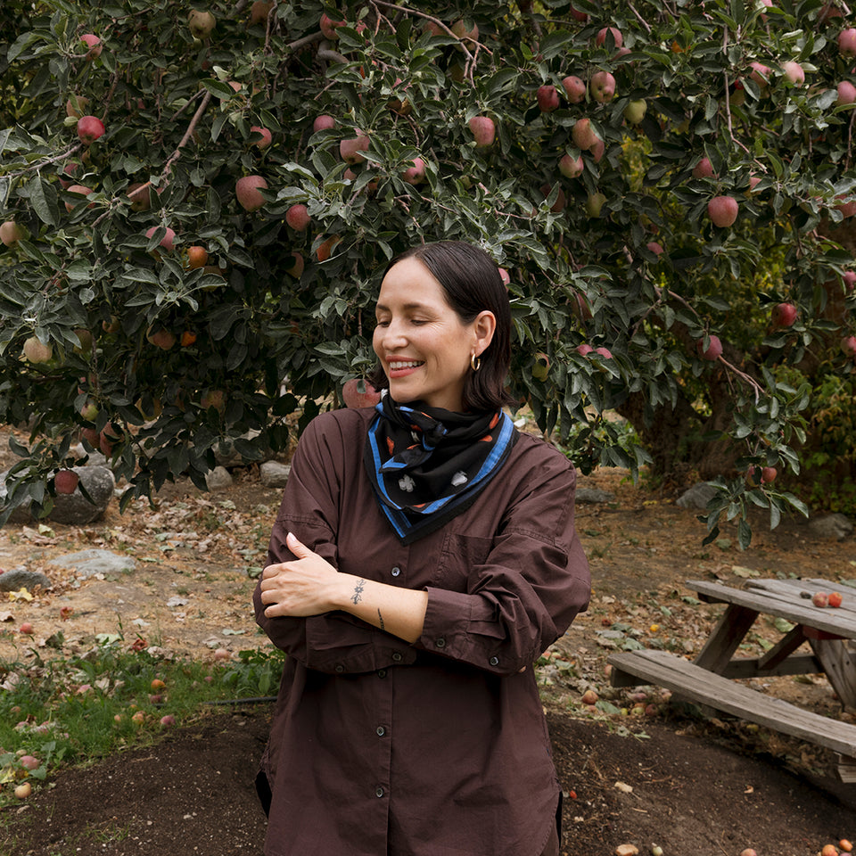 Spades Jacquard Silk Scarf