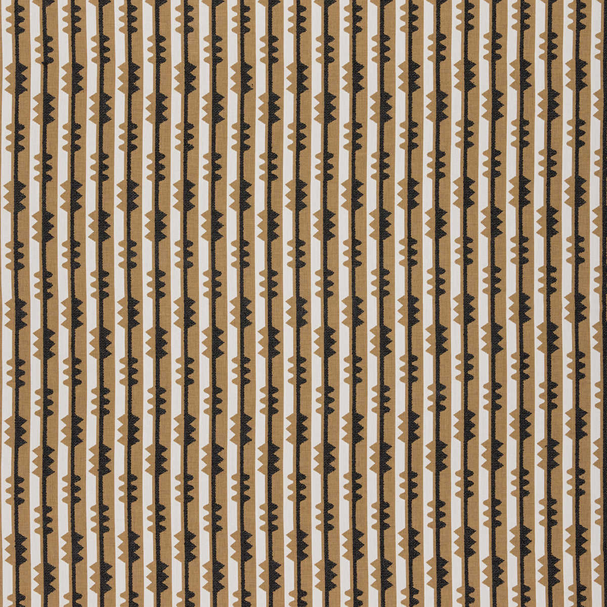 Spindle Stripe Fabric | Charcoal