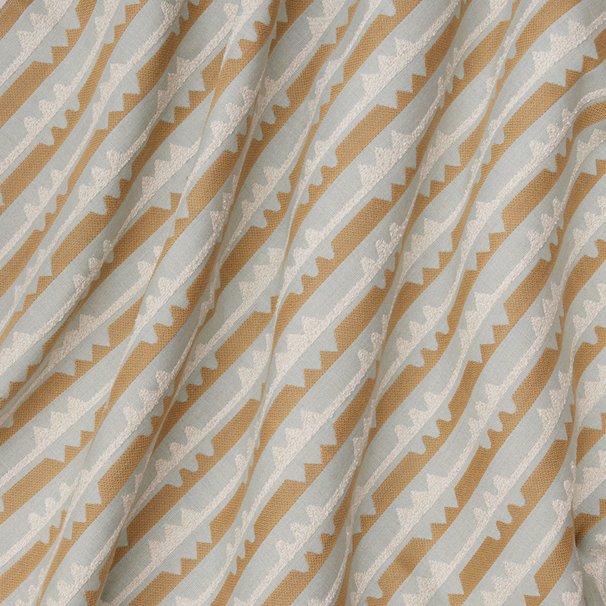 Spindle Stripe Fabric Swatch | Dune