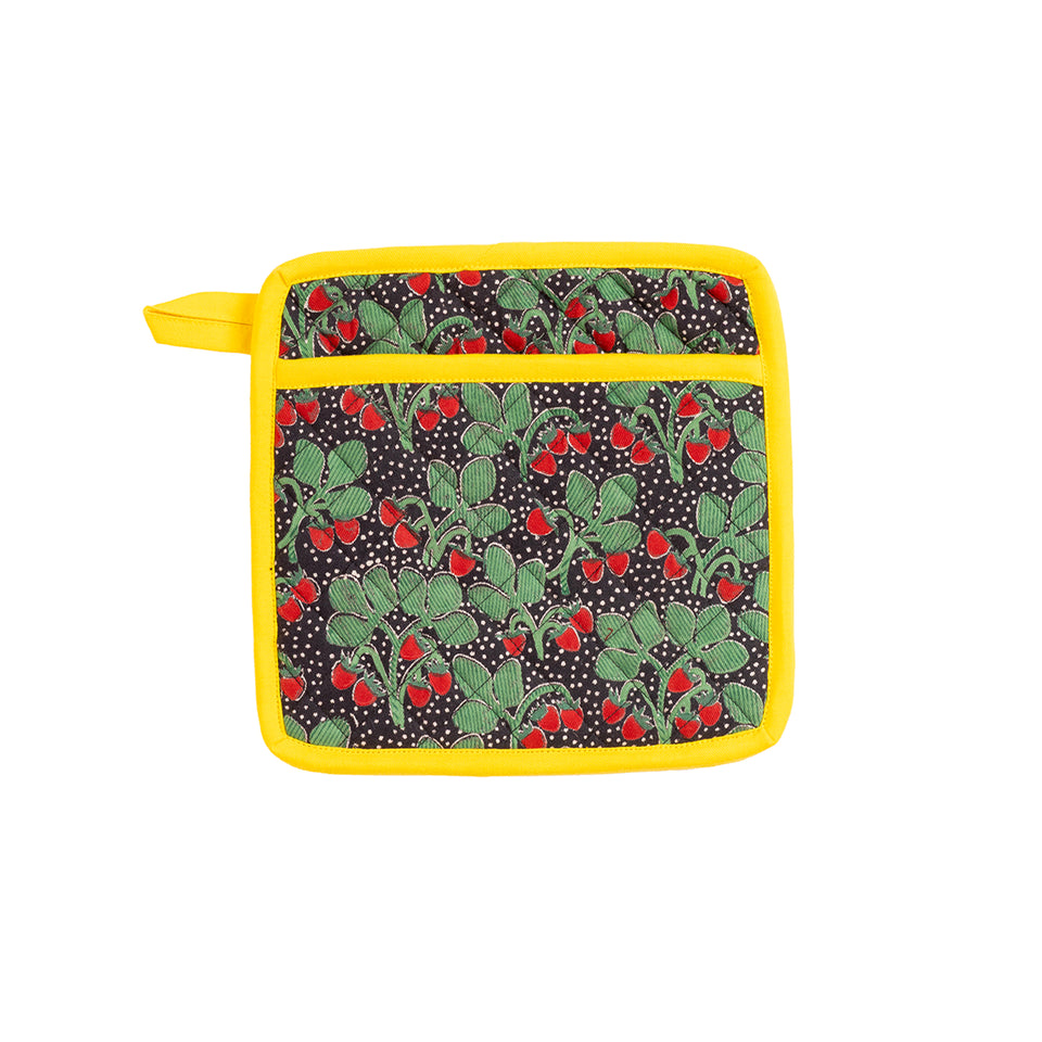 Strawberry Dot Pot Holder