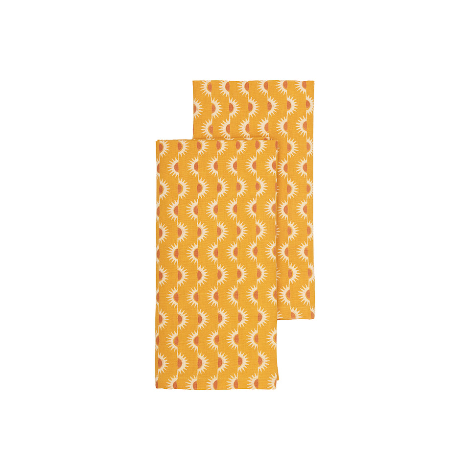 Goldenrod Suns Napkin