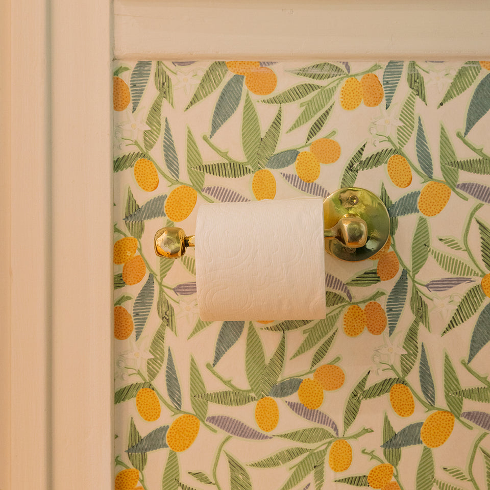 Block Toilet Paper Holder