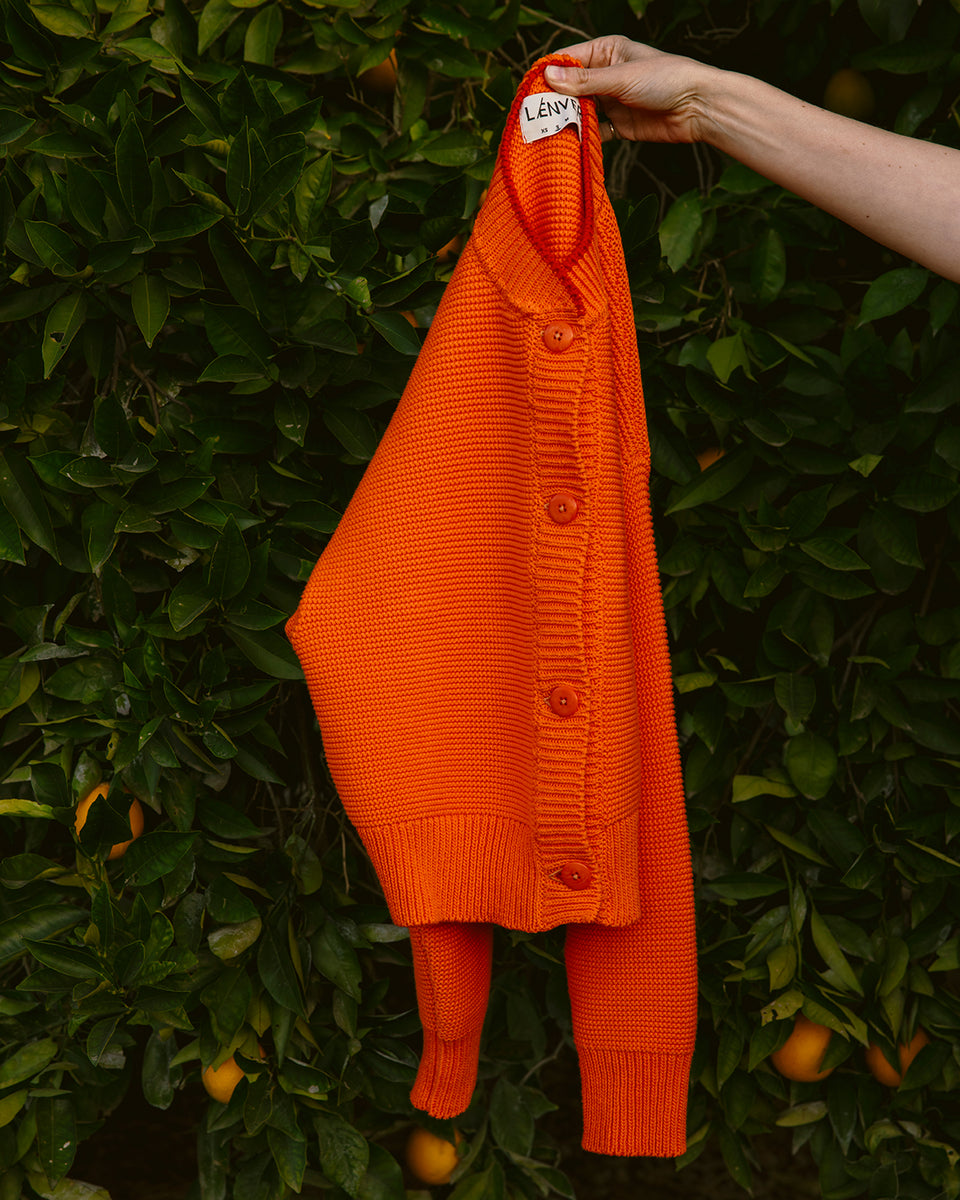 Hilma Cardigan | Tangerine