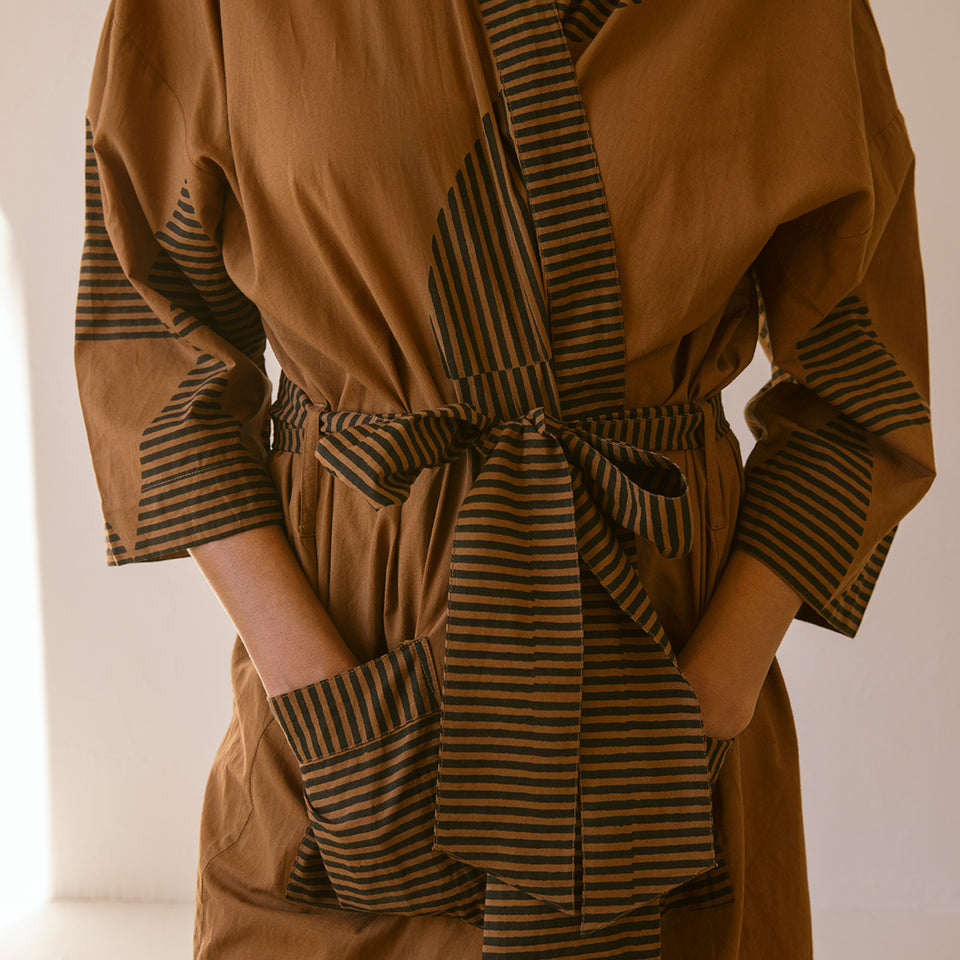Temple Robe | Walnut