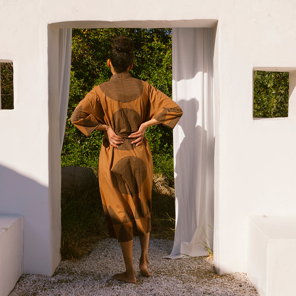 Temple Robe | Walnut