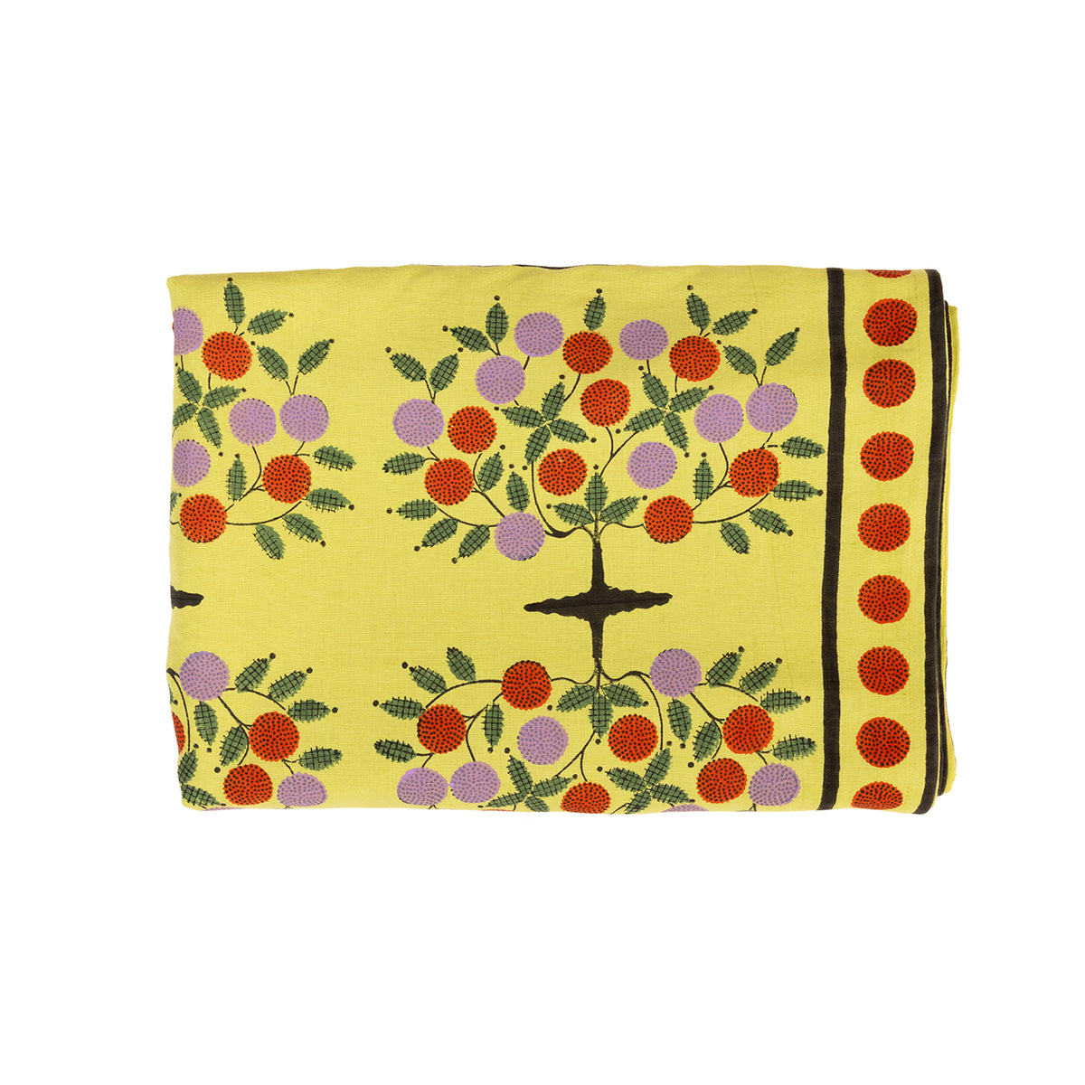 Tree of Life Tablecloth | Chartreuse