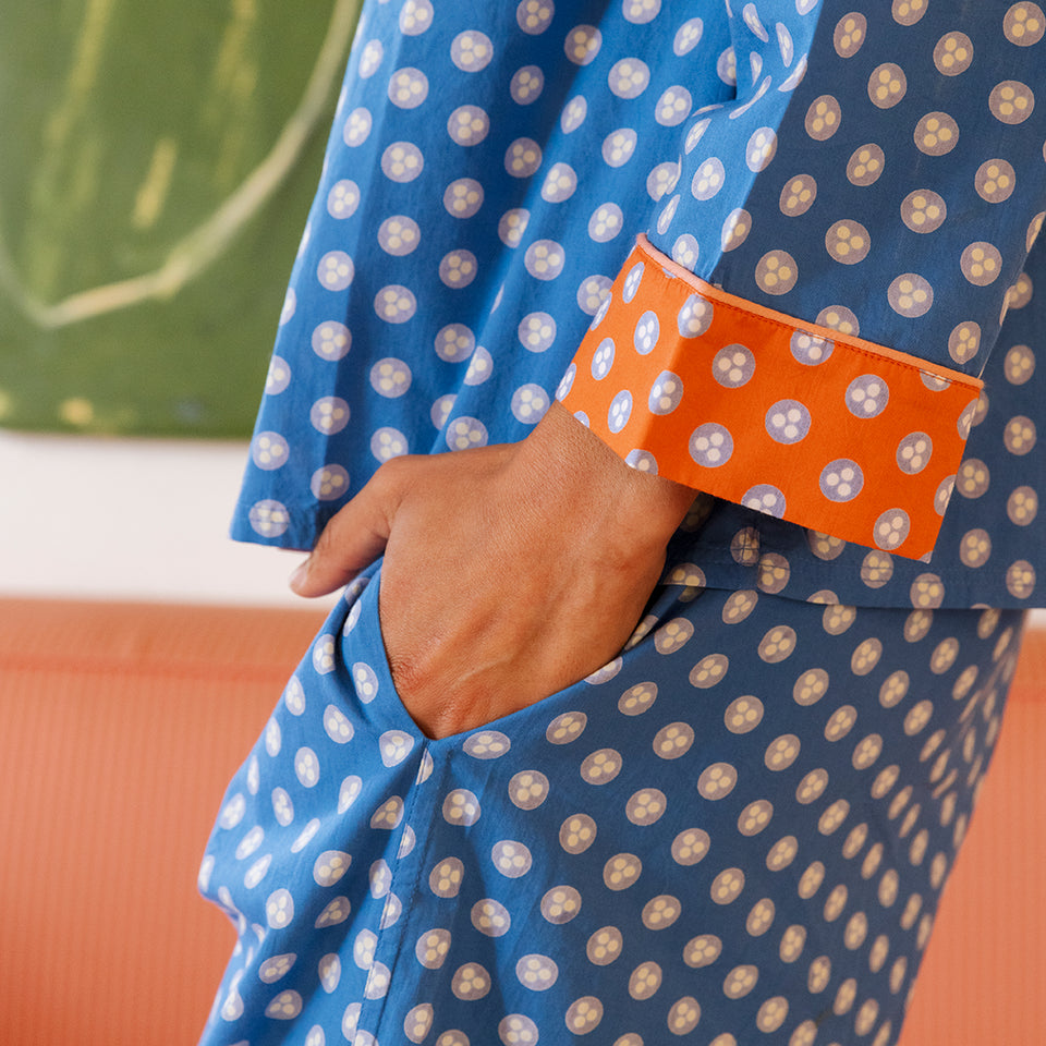 Triple Dot Pajama Set | Royal