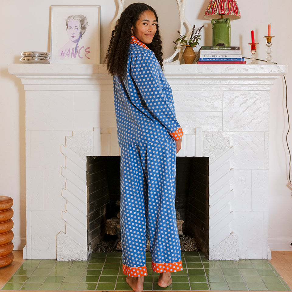 Triple Dot Pajama Set | Royal