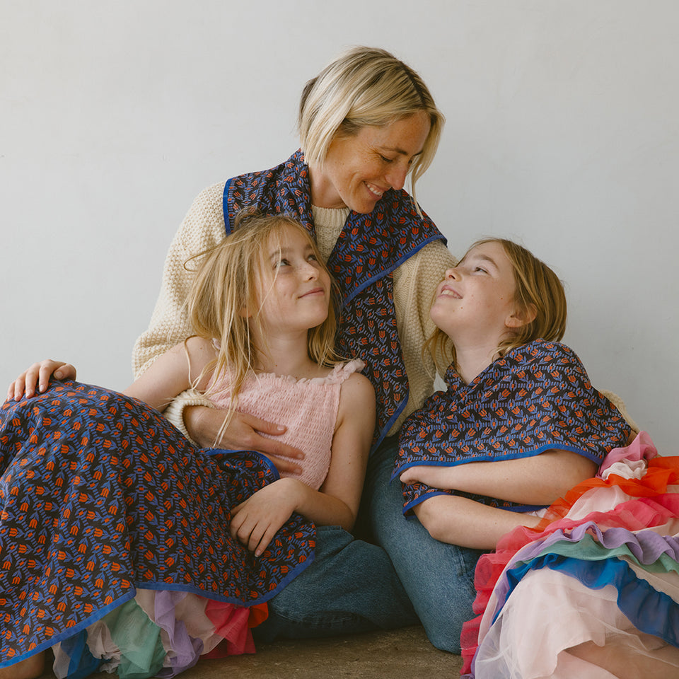 Tulip Field Square Scarf