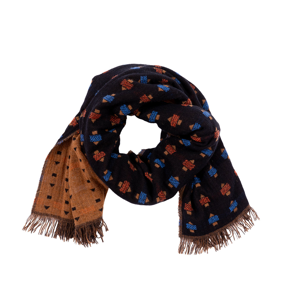 Intaglio Cashmere Shawl