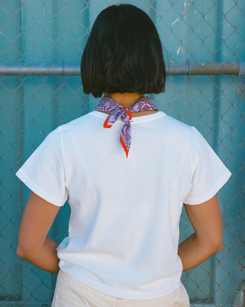Windowpane Bandana | Orchid