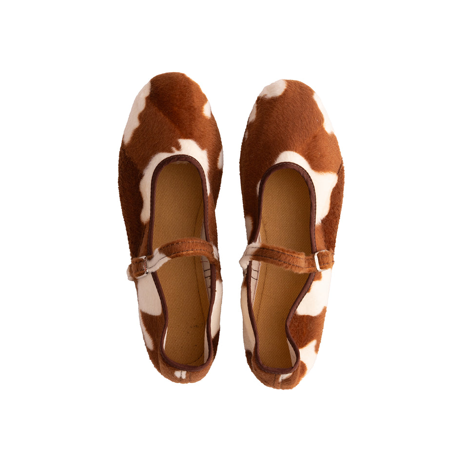 The Wax Apple Mary Jane Flats