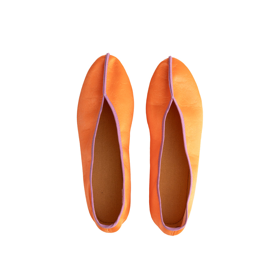 The Wax Apple Satin Theatre Shoes
