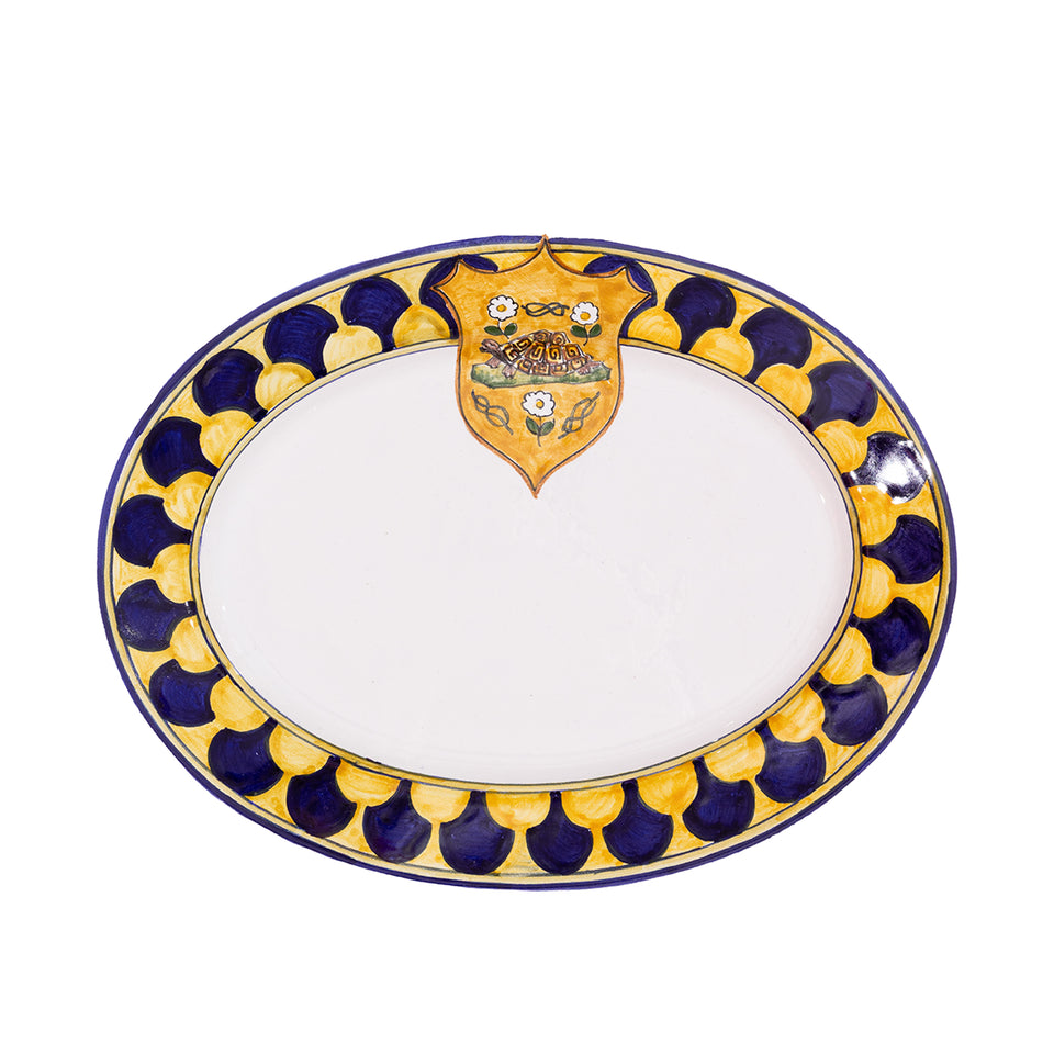 Palio di Siena Oval Platter