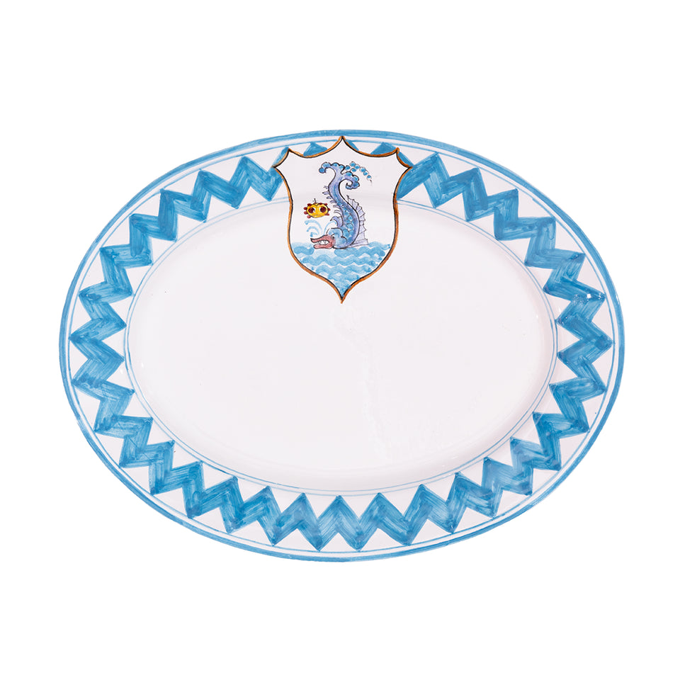 Palio di Siena Oval Platter
