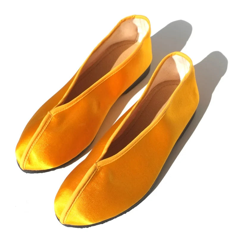 The Wax Apple Satin Theatre Shoes