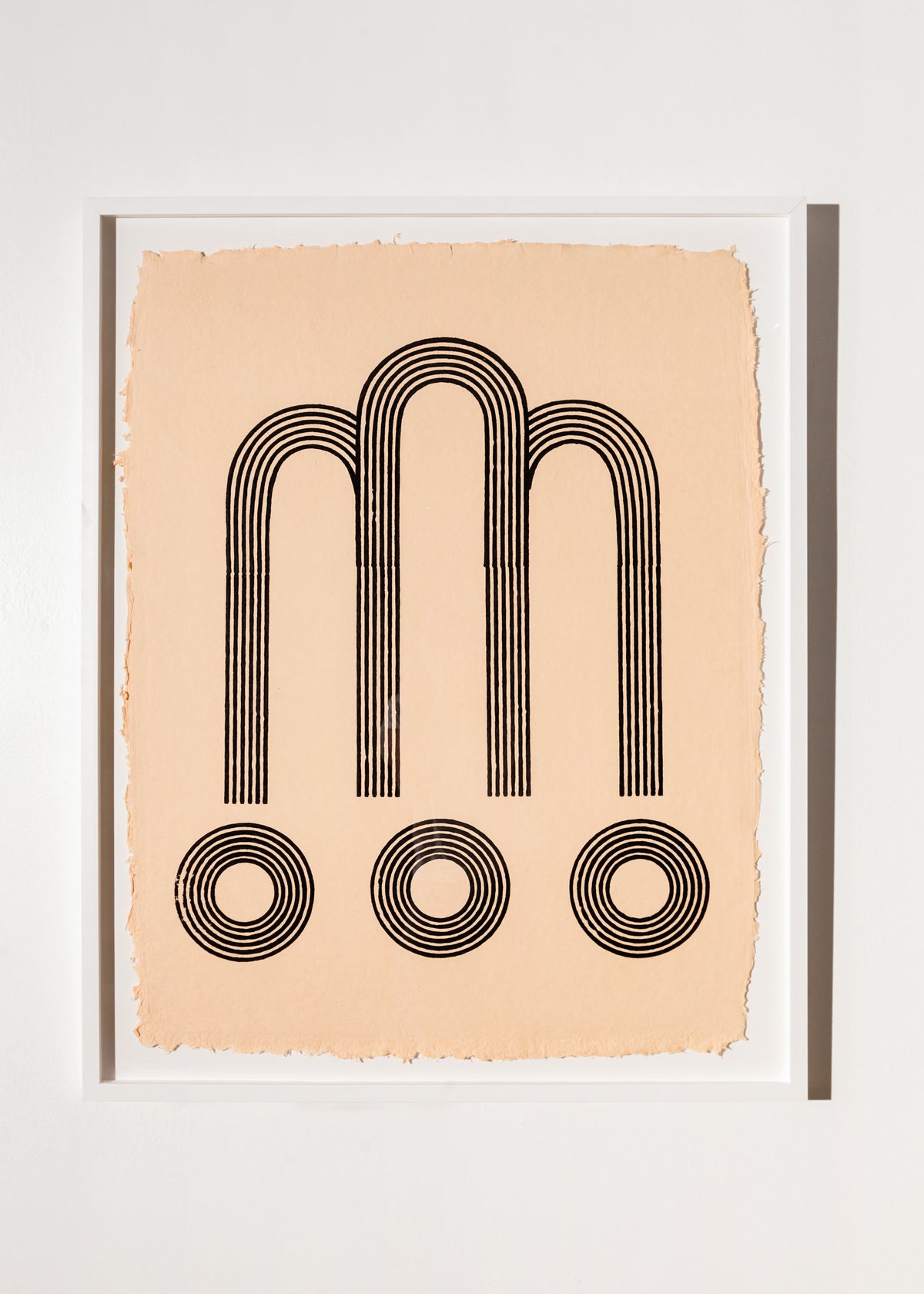 Arches | Woodblock Print
