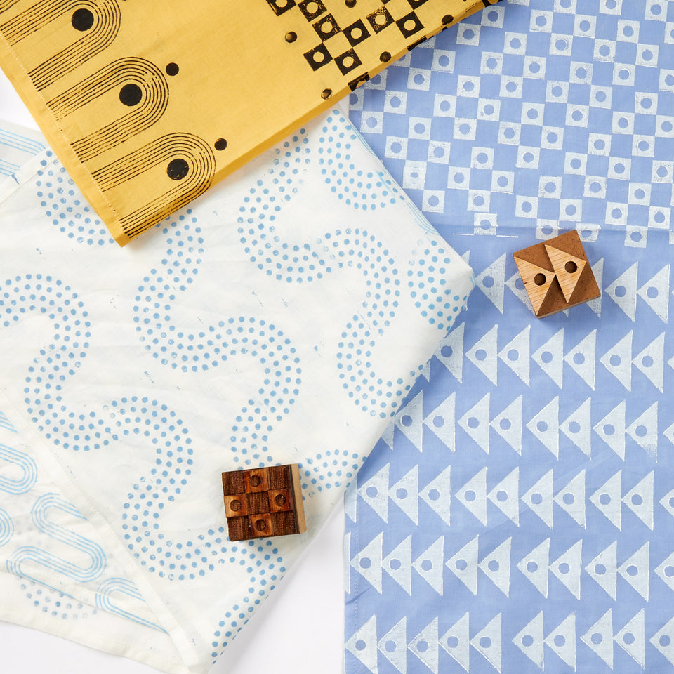 Bandana Block Printing Kit