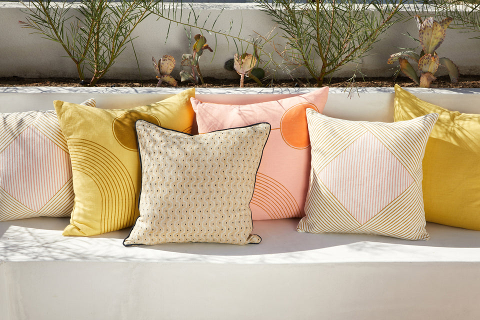 Sunset Pillow | Peach