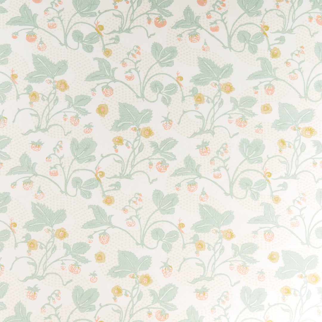 Strawberries Fabric | Sage