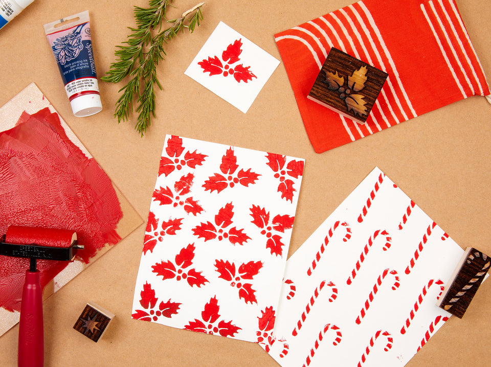 Holiday Block Printing Kit