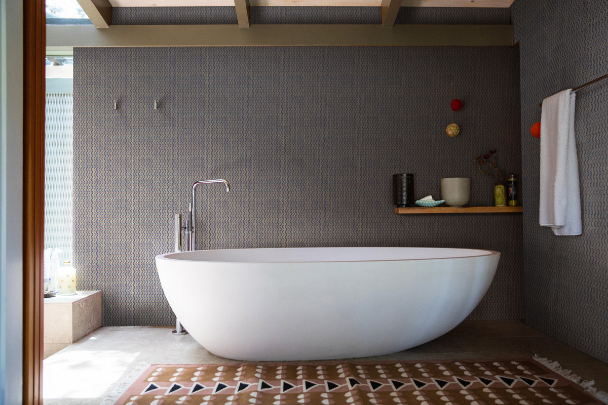 Magnet Wallpaper | Navy