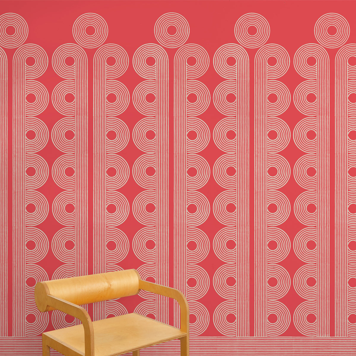 Poiret Wallpaper | Garnet