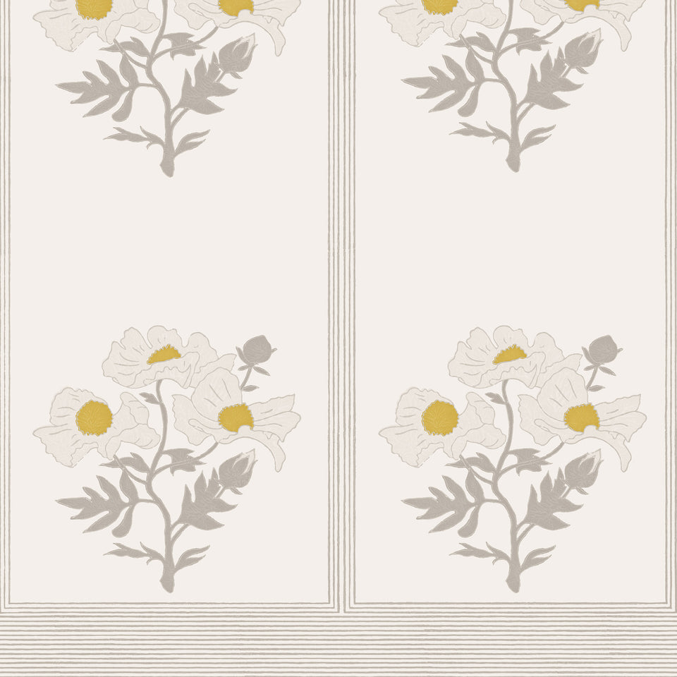 Periwinkle Cosmos Fabric, Wallpaper and Home Decor