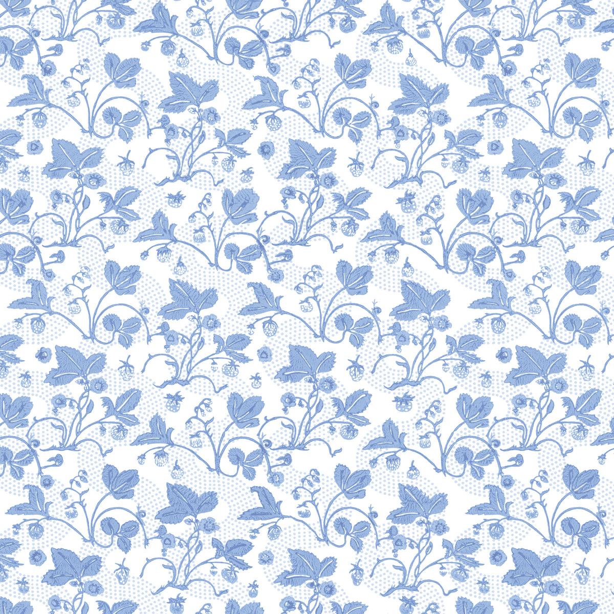Strawberries Wallpaper | Cornflower