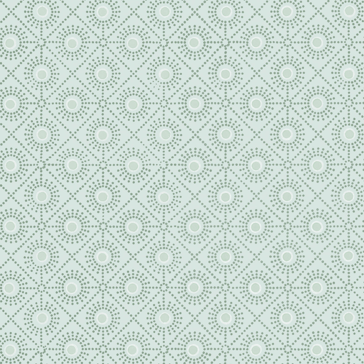Sunburst Wallpaper | Sea Glass