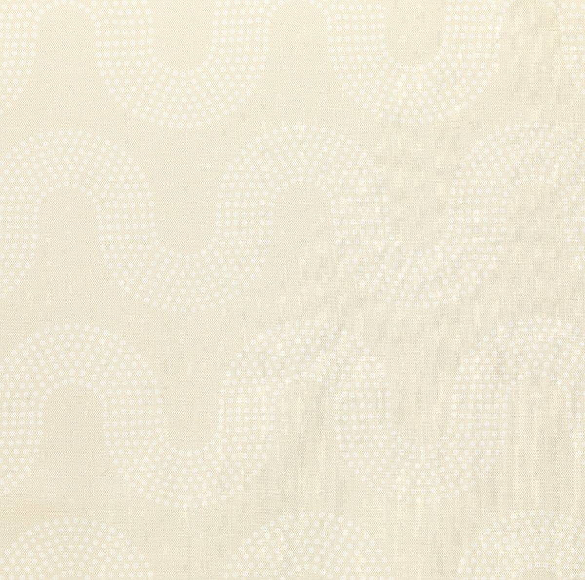 Squiggle Dot Fabric Swatch | Oat