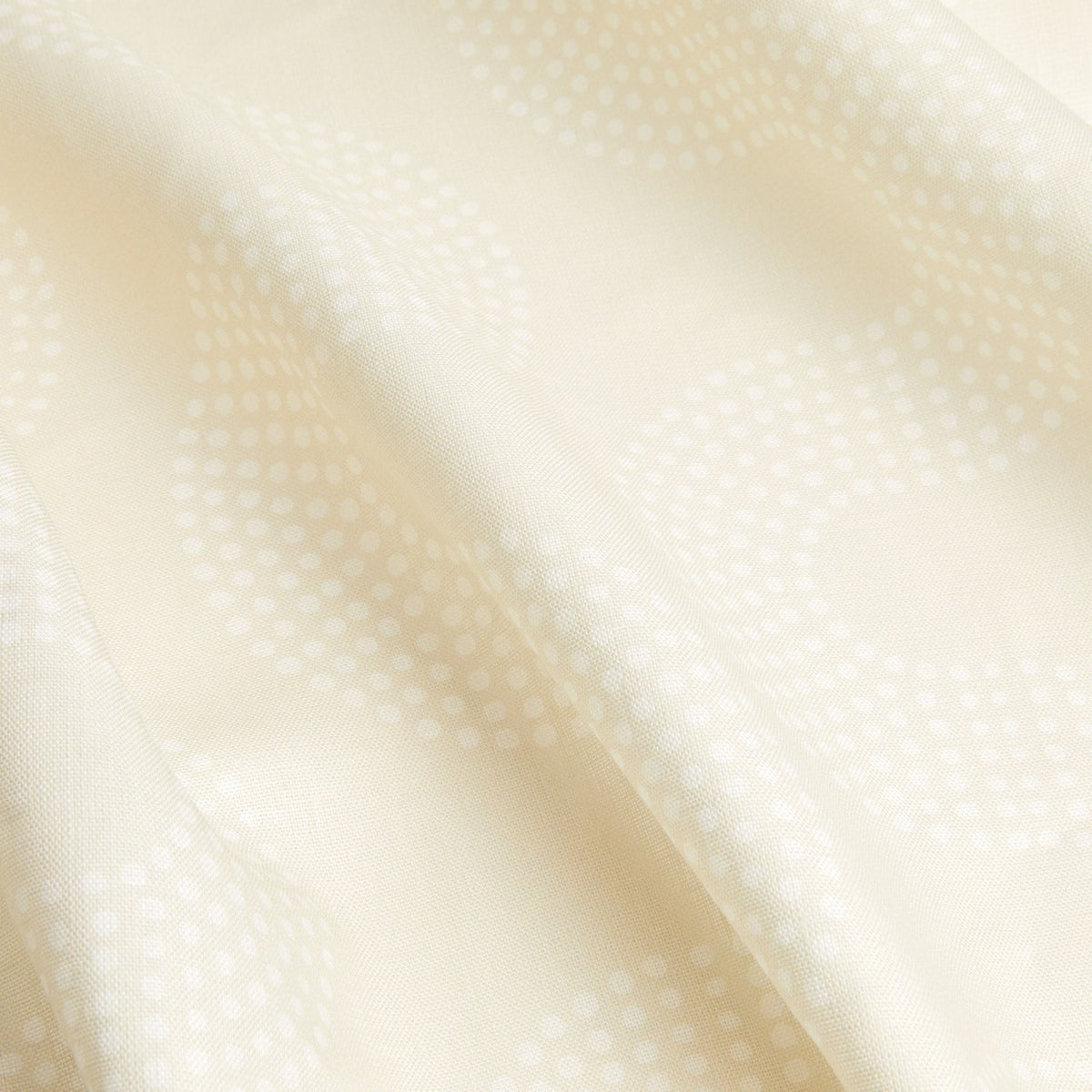 Squiggle Dot Fabric Swatch | Oat