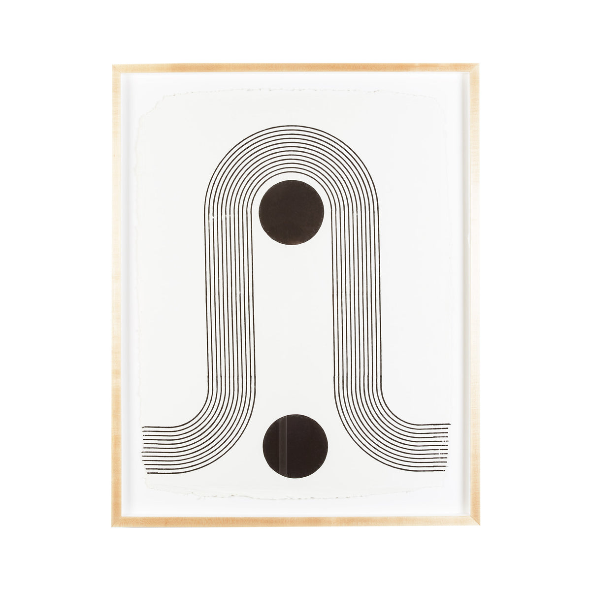 Sunwave | Woodblock Print