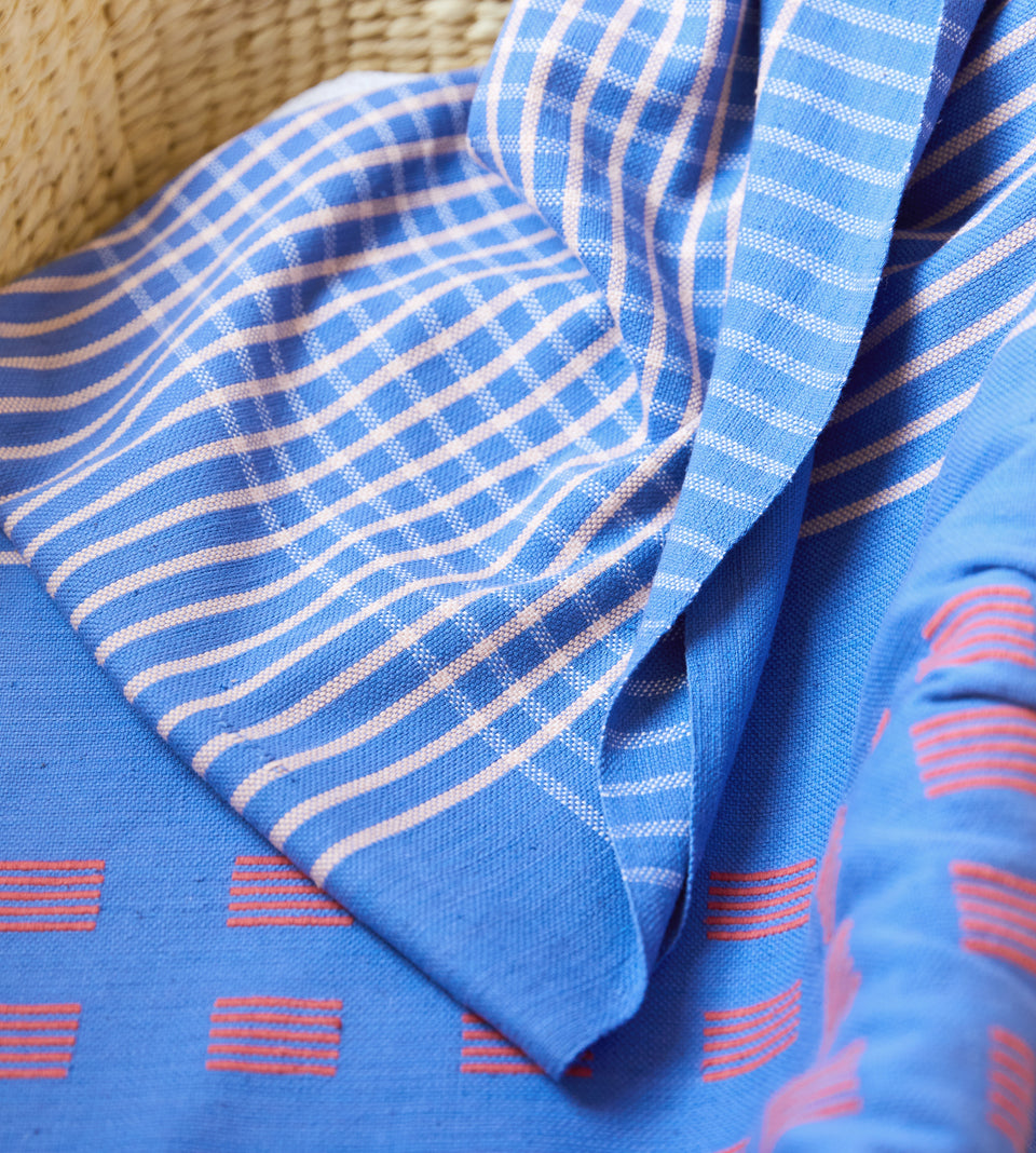 Bertie Blanket | Cobalt