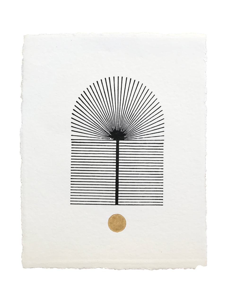 Palm | Woodblock Print